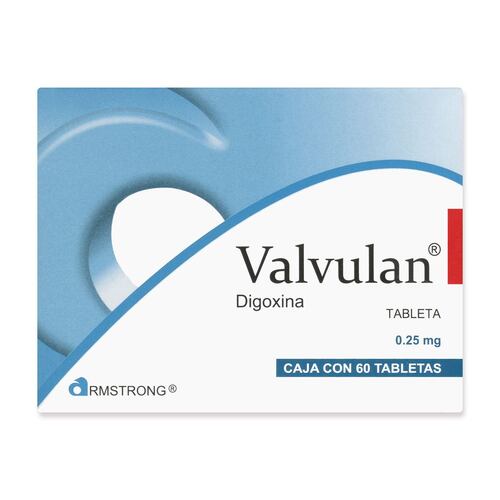 VALVULAN T 60 0.25MG