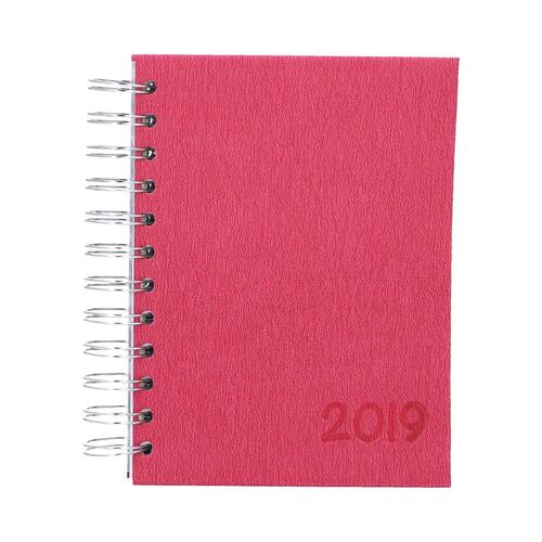 Agenda básica 2019 piel rosa