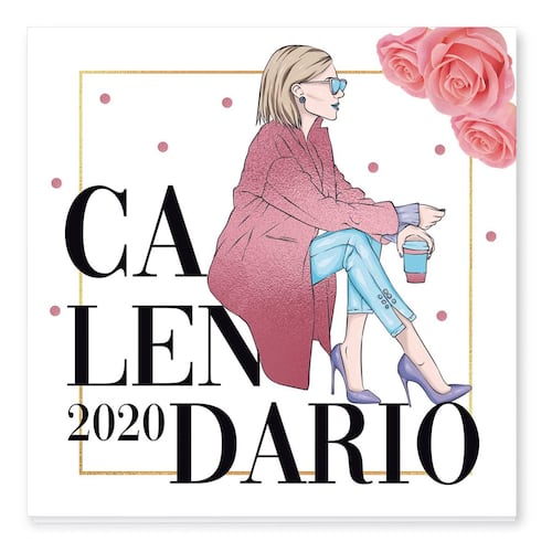 Calendario 2020 Fashion Girl Upak