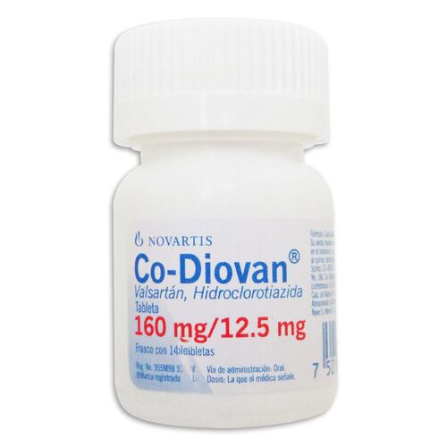 Co-Diovan Grag.C/14 160/12.5mg.