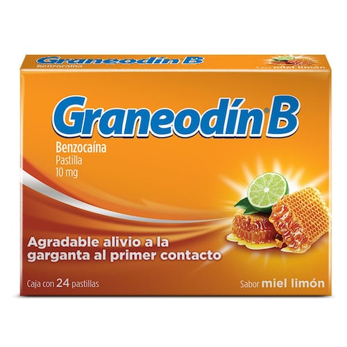 Graneodin-B Miel-Limón 24 Pastillas