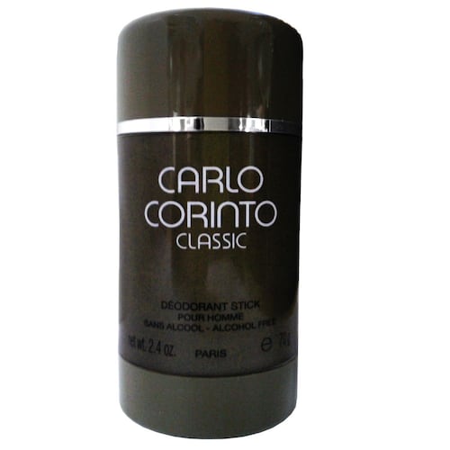 Fragancia Para Caballero Carlo Corinto Classic Stick 70 gr.