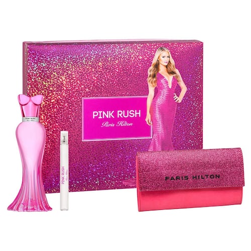 Fragancia Dama, Set Paris Hilton Pink Rush EDP 100 ML