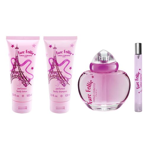 Set Fragancia para Mujer Carlo Corinto Fare Follie EDT 100 ml
