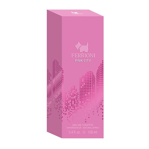 Fragancia para Mujer Ferrioni Pink City EDT 100ml