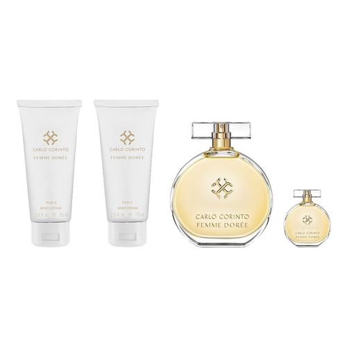 Set Fragancia para Mujer Carlo Corinto Femme Doreé EDT 100 ml
