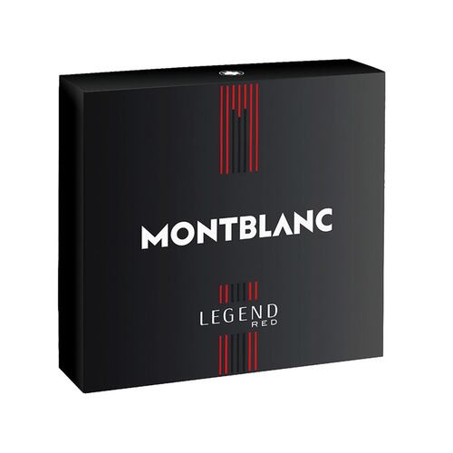 Set Fragancia para Hombre Montblanc Legend Red EDP 100 ml + EDP 7.5 ml + Desodorante En Barra 7.5g