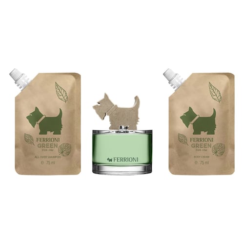 Set para Hombre Ferrioni Green For Him EDT 100ml