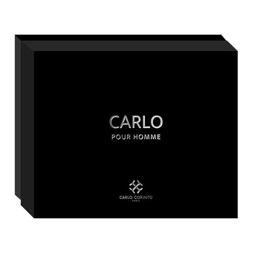 Estuche para Hombre Carlo Corinto Pour Homme EDP 100ml +Perfumero EDP 10ml+Deo Stick 78g