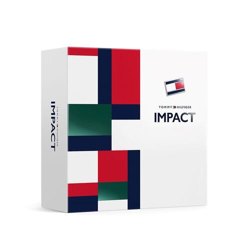 Estuche Fragancia para Hombre Tommy Hilfiger Impact 100ml + Shower Gel 100ml + Vial 4ml