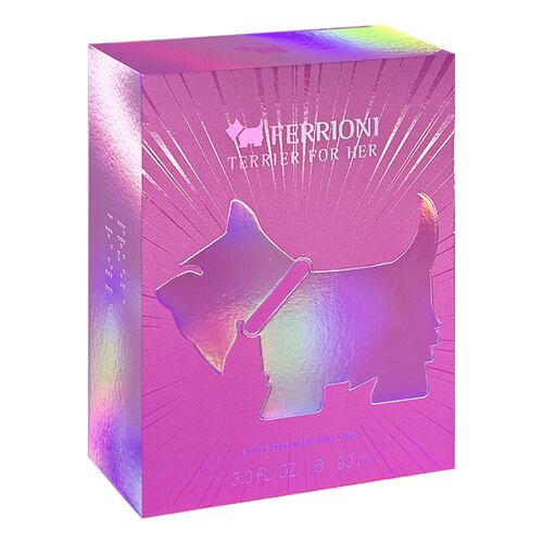 Fragancia para Mujer Ferrioni Terrier For Her Eau de Parfum 90 ml