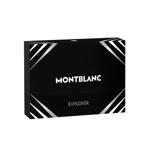 Estuche para Hombre Montblanc Explorer EDP 100ml + EDP 7.5ml + Gel de Baño 100ml