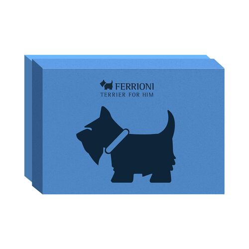 Estuche Ferrioni Terrier for Him Eau de Parfum 90 ml +  Eau de Parfum 10 ml + Deo 78 gr para Caballero
