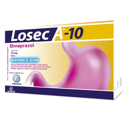 Losec A-10 10 mg 7 Cápsulas