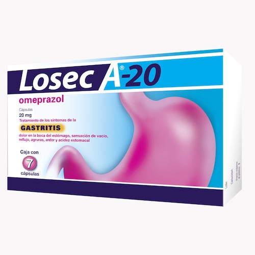 Losec A-20 20 mg 7 Cápsulas