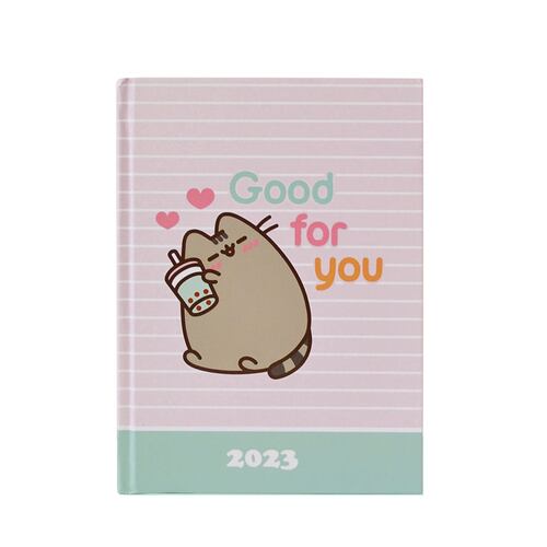 Agenda diaria pusheen rosa