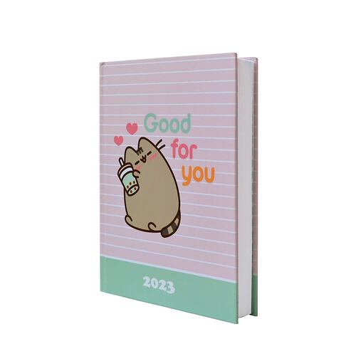 Agenda diaria pusheen rosa