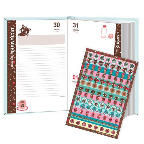 Agenda diaria chococat café