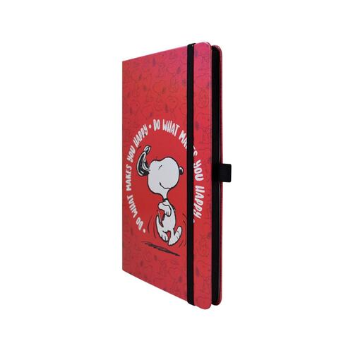 Libreta de Notas Rayas Tucson Pasta Dura Snoopy You Happy