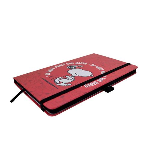Libreta de Notas Rayas Tucson Pasta Dura Snoopy You Happy