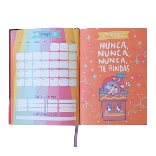 Agenda Danpex Vania Bachur multicolor