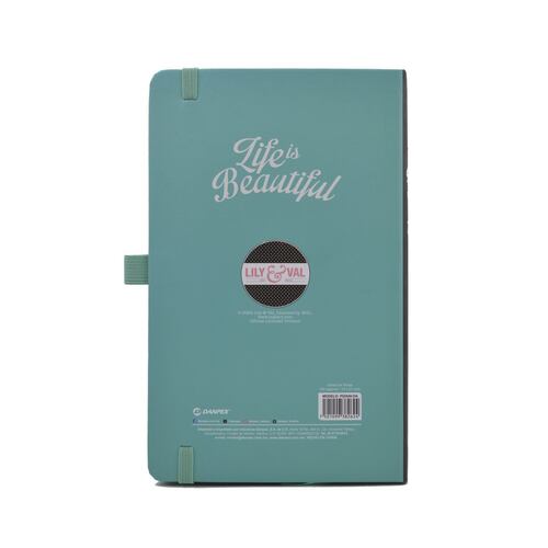Libreta Vintage 240 Páginas Rayadas Diseño Day Danpex