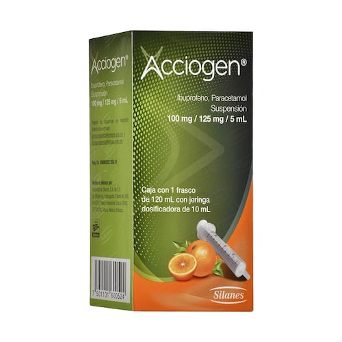 Acciogen 100/125mg Susp 120ml