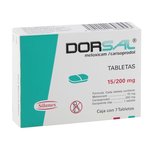 Dorsal t 7 15mg/200mg