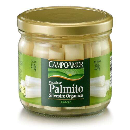 Corazón de Palmito Entero 410 gramos Campoamor