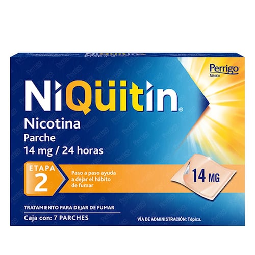 Parches de Nicotina Etapa 2 Niqüitin