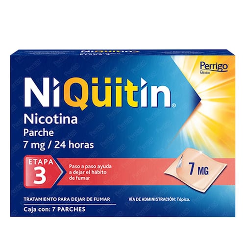 Parches de Nicotina Etapa 3 Niqüitin