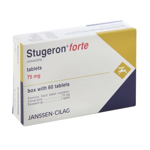 Stugeron forte 75mg tab60    030