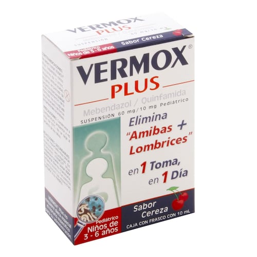 Vermox Plus Suspensión 10 ml