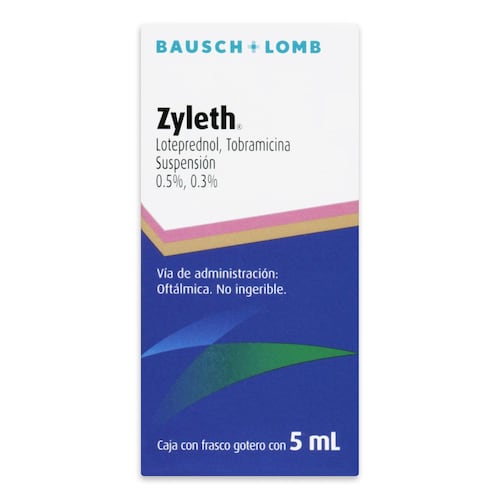 Zyleth 0.5%/0.3% Oftálmico 5ml Suspensión