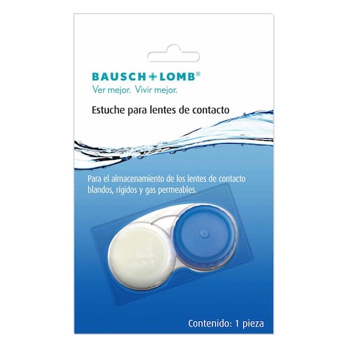 Estuche para lentes de Contacto Bausch + Lomb