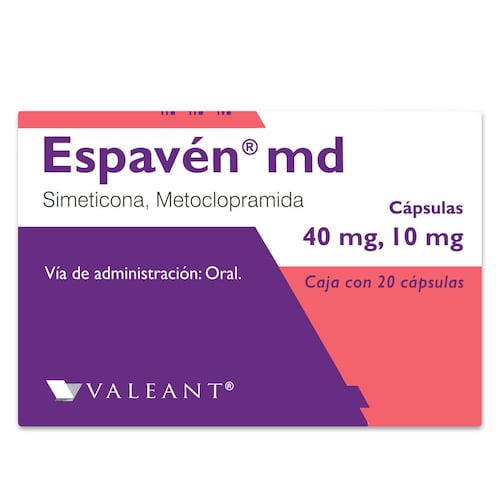 Espaven Md 10/40mg Caps20