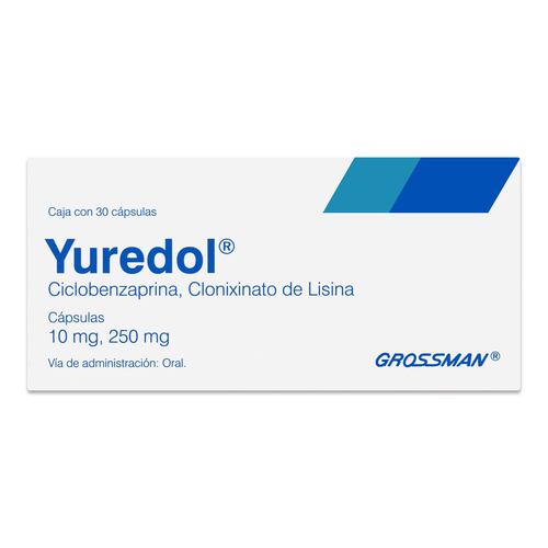 Yuredol 10mg 250mg caps30