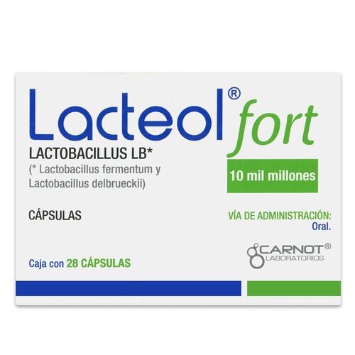 Lacteol-Fort 340 Mg Cap 28