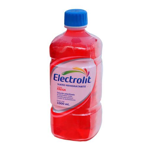 Suero Rehidratante Fresa 1000 ml Electrolit