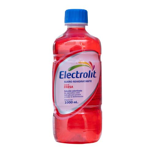 Suero Rehidratante Fresa 1000 ml Electrolit