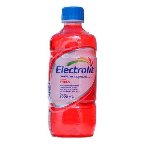 Suero Rehidratante Fresa 1000 ml Electrolit