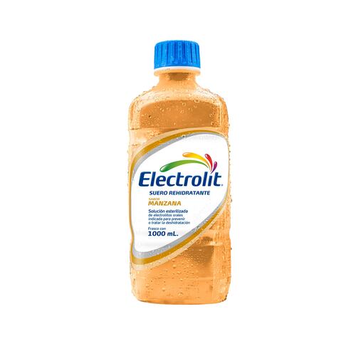 Suero Rehidratante Manzana 1000 ml Electrolit