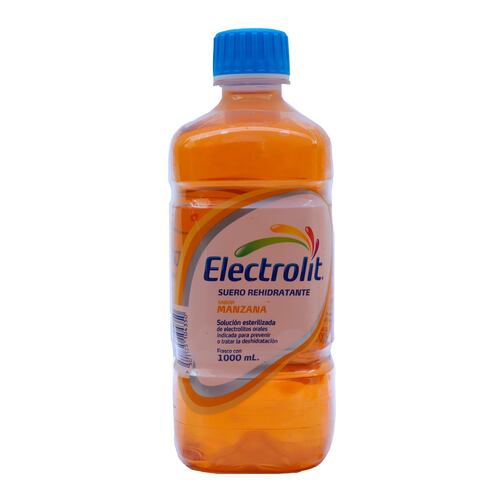 Suero Rehidratante Manzana 1000 ml Electrolit