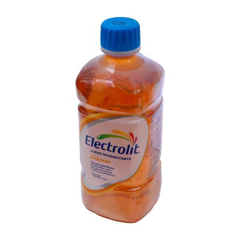 Suero Rehidratante Manzana 1000 ml Electrolit