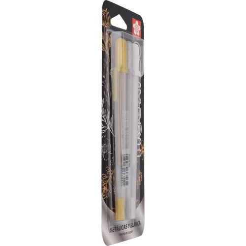 Set Plumas 3 Piezas Gelly Roll 1 dorada-1Plat