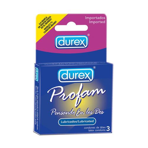 Durex Profam 3pk
