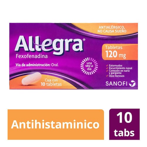 Allegra 120 Mg Cpr 10