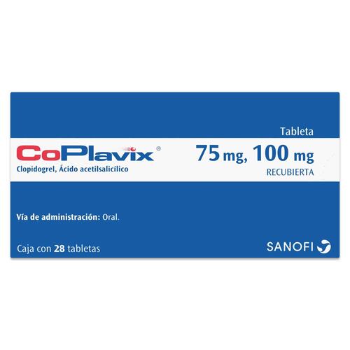 Coplavix T Recubie 28 75/100mg