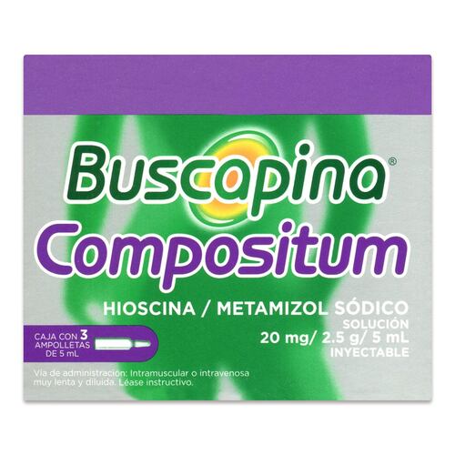 Buscapina Comp Amp 3x5ml