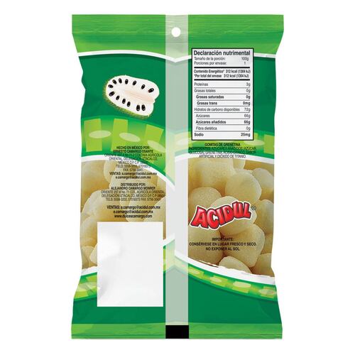 Gomitas Gourmet Guanabana 100g
